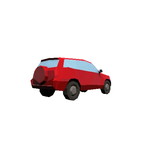 PaperCarsSUV5NightRed Variant